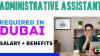 Administrative Assistant Required in Dubai