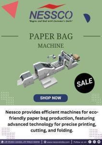 AED 30145, Buy High-Efficiency Paper Bag Making Machine For Sale