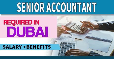 Senior Accountant Required in Dubai