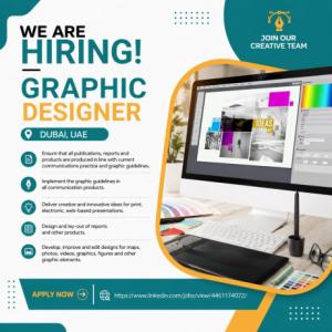 Graphic Designer Required in Dubai