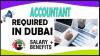 Accountant Required in Dubai