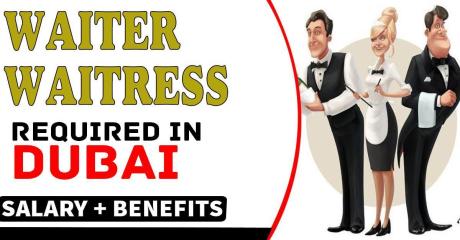 Waiter/Waitress Required in Dubai