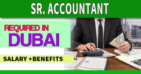 Sr. Accountant Required in Dubai