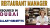 Restaurant Manager Required in Dubai