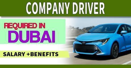 Company Driver Required in Dubai