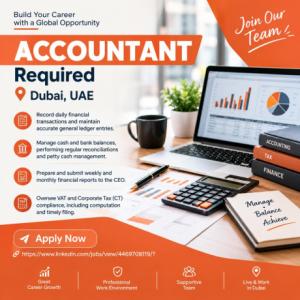 Accountant Required in Dubai