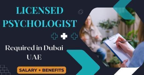 Licensed Psychologist Required in Dubai