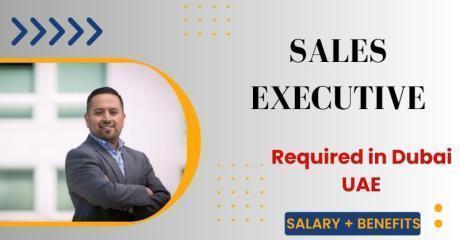 Sales Executive Required in Dubai