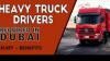 HEAVY TRUCK DRIVERS Required in Dubai