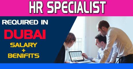 Human Resources Specialist Required in Dubai