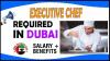 Executive Chef Required in Dubai