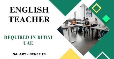 English Teacher Required in Dubai