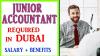 Junior Accountant Required in Dubai