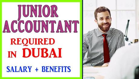 Junior Accountant Required in Dubai