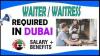 Waiter / Waitress Required in Dubai