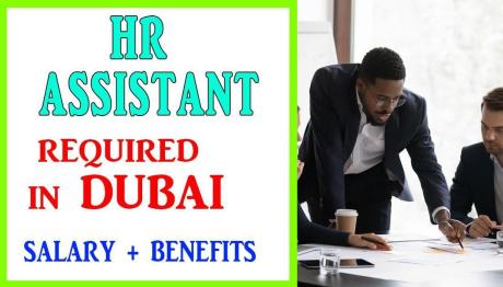 HR Assistant Required in Dubai
