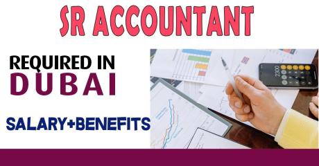 Sr Accountant Required in Dubai