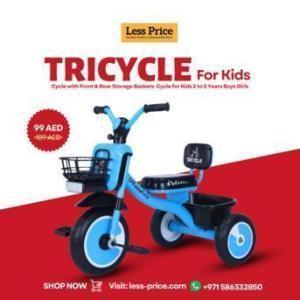 AED 249, Best Tricycles For Kids, Promoting Fun And Active Play