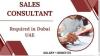 Sales Consultant Required in Dubai