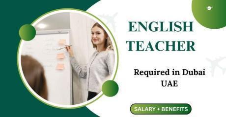 English Teacher Required in Dubai