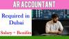 AR Accountant Required in Dubai