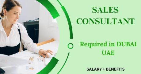 Sales Consultant Required in Dubai