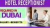 Hotel Receptionist Required in Dubai