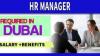 HR Manager Required in Dubai