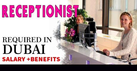 Receptionist Required in Dubai