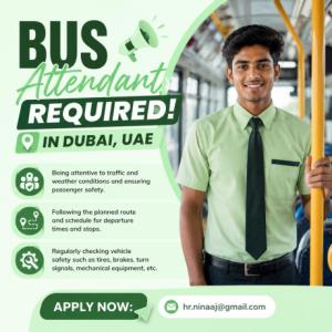 Bus Attendant Required in Dubai