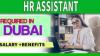 HR Assistant Required in Dubai