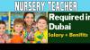 Nursery teacher Required in Dubai