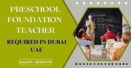 Preschool foundation Teacher Required in Dubai