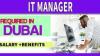 IT Manager Required in Dubai