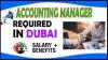 Accounting Manager Required in Dubai