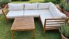 Wooden garden set
