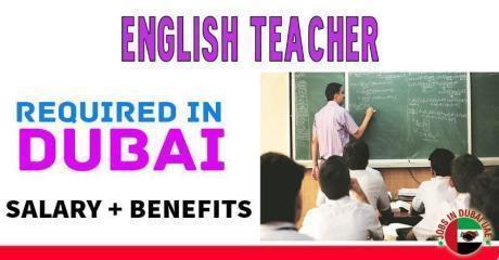 English Teacher Required in Dubai