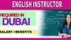 English Instructor Required in Dubai