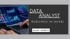 Data Analyst Required in Dubai -