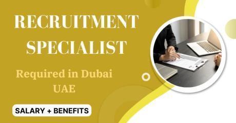 Recruitment Specialist Required in Dubai