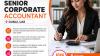 Senior Corporate Accountant Required in Dubai