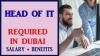 Head of IT Required in Dubai