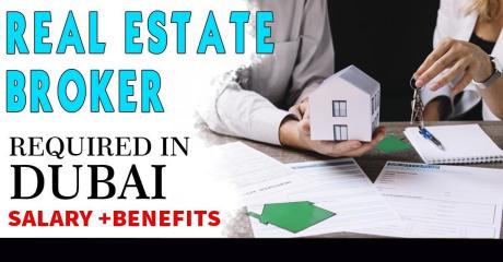 Real Estate Broker Required in Dubai