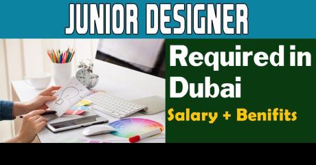 Junior Designer Required in Dubai