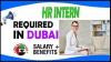 HR Intern Required in Dubai