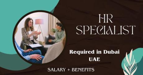 Human Resources Specialist Required in Dubai