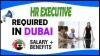 Human Resource Executive Required in Dubai UAE