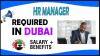 Human Resources Manager Required in Dubai