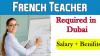 French Teacher Required in Dubai