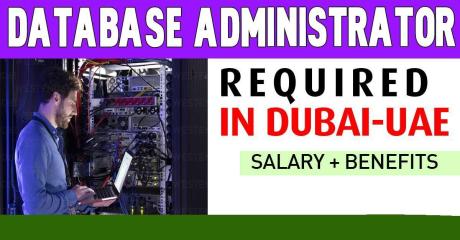 Database Administrator Required in Dubai